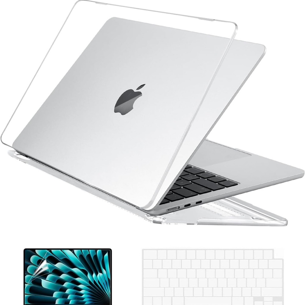 MacBook Air clear protector case 15” MacBook 2023 or 2024 models only